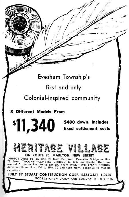 evesham township water and sewer